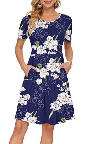 02-navy Blue Flower