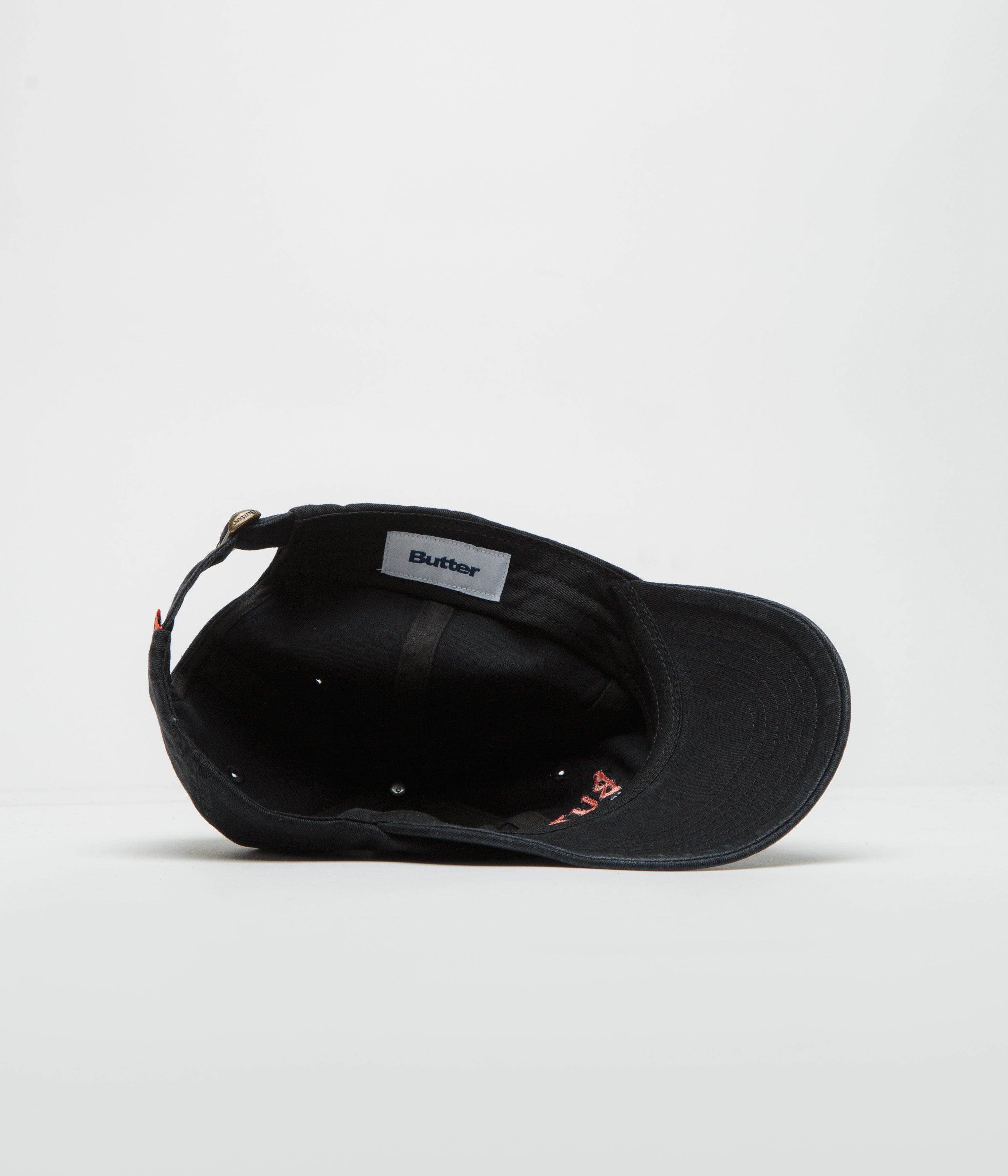 Butter Goods Bear Cap - Black Unisex Baseball Hat for Men & Women - Perfect for Outdoor Sports, Casual Wear & Street Fashion