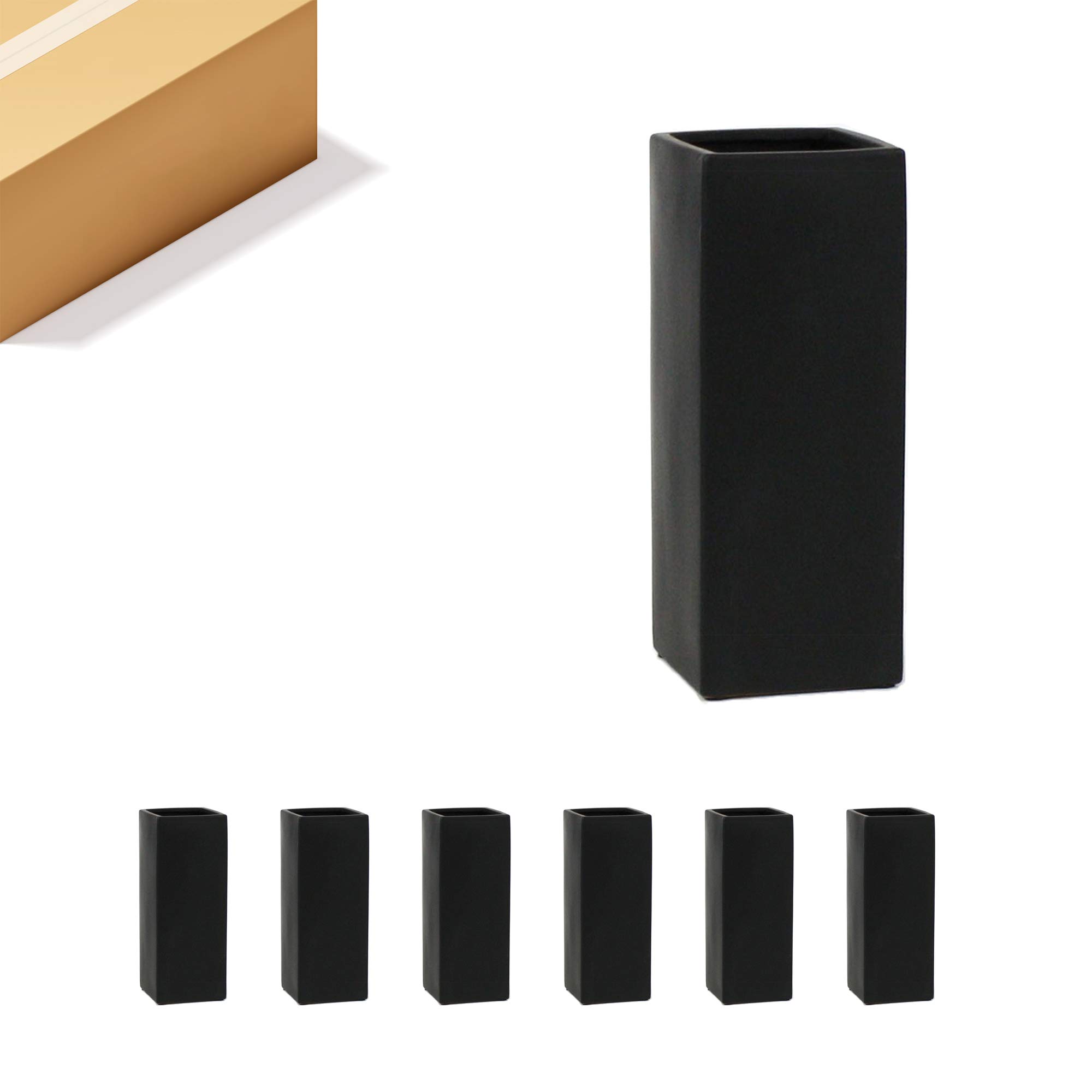 WGV Ceramic Block Vase Bulk - 5