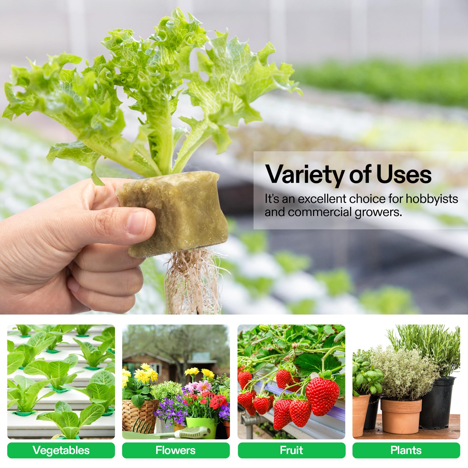 VIVOSUN 108-Site Hydroponic Growing System - 3-Tier 12 PVC-U Pipes Indoor Garden Kit with 1.6