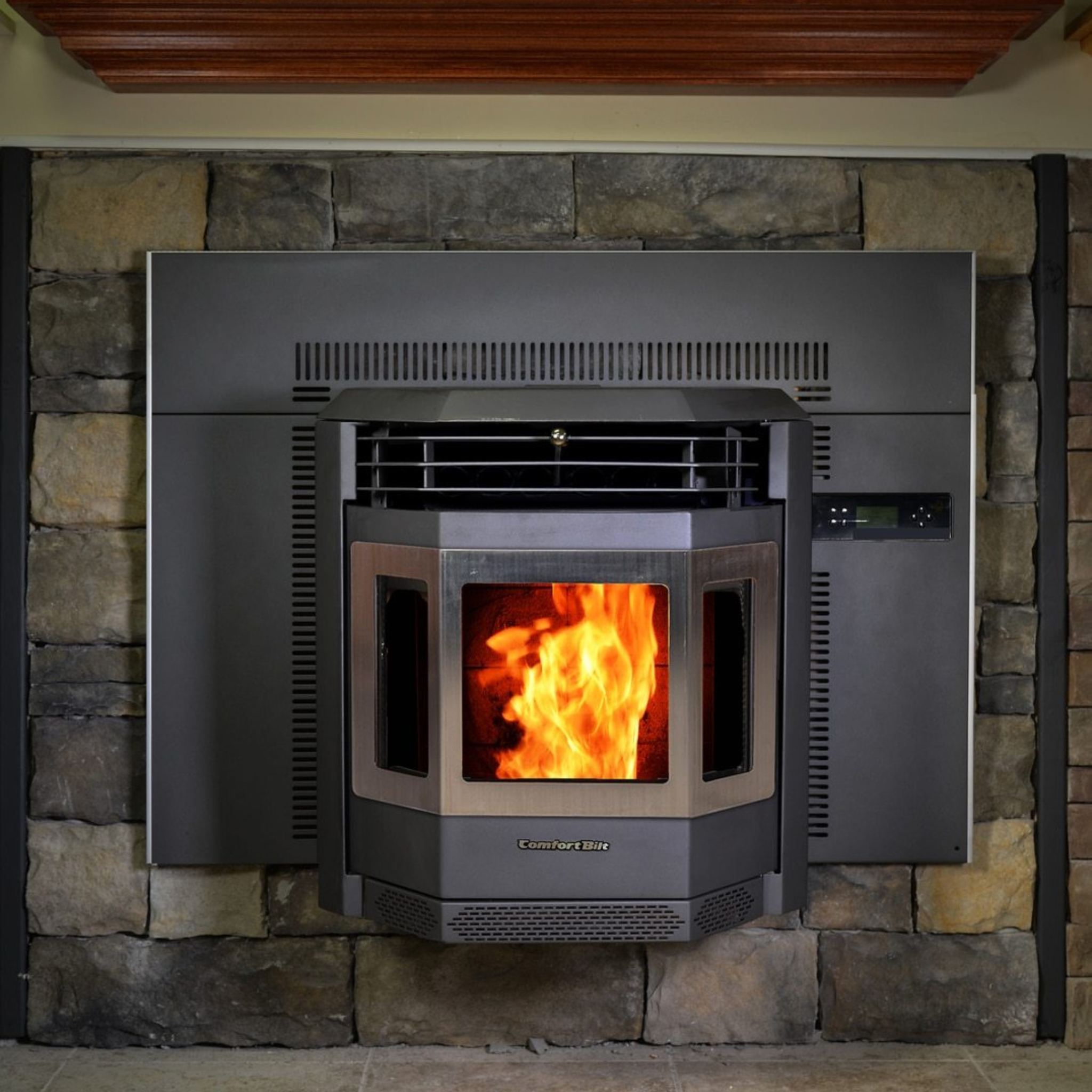 ComfortBilt HP22I High-Efficiency Pellet Stove Insert - Perfect for Home Heating & Cozy Winter Nights