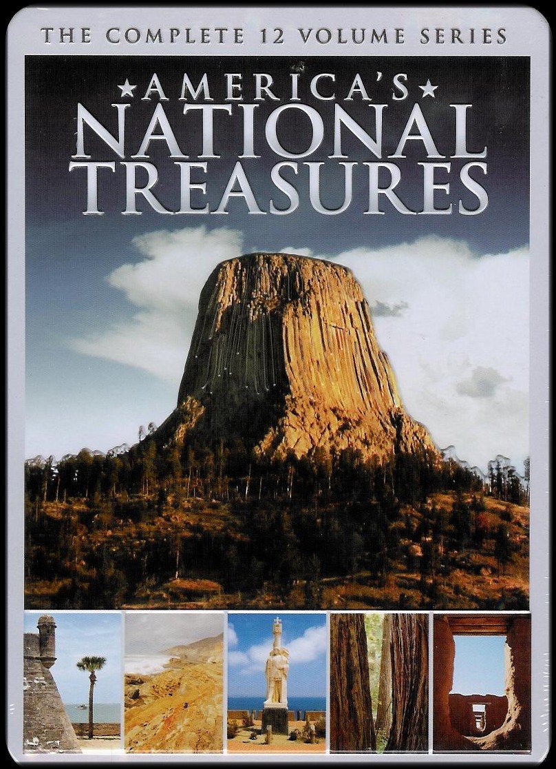 America's National Treasures: Complete 12-Volume DVD Series | 7+ Hours of Stunning US Landscapes & Wildlife Footage | Perfect for Nature Lovers, History Buffs & Classroom Education