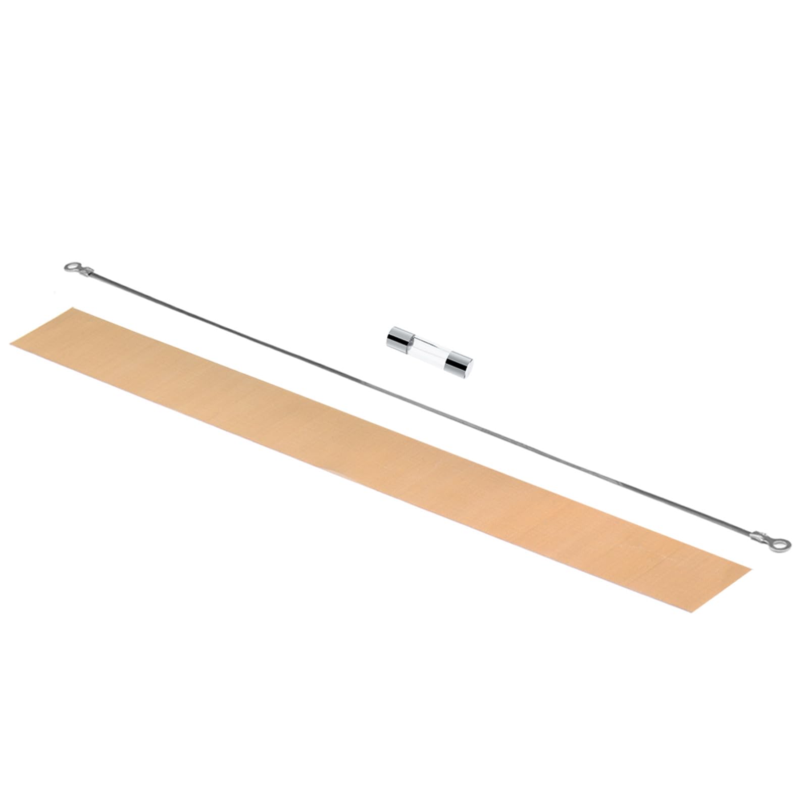 Metronic 8 Inch Heat Seal Closer Impulse Sealer with 2PC Thermal Fuse & 2PC Teflon Cloth - Perfect for Packaging Food, Plastic Bags & DIY Projects