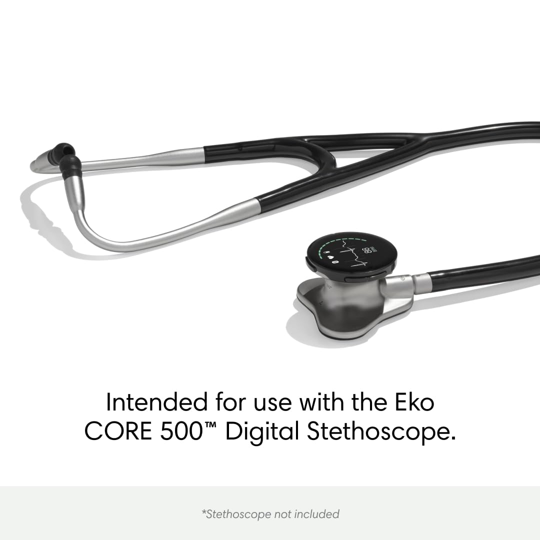 CORE 500™ Digital Stethoscope with USB-C Charging Cable - Professional Electronic Stethoscope for Doctors, Nurses & Medical Students - Ideal for Auscultation, Heart & Lung Sounds Monitoring