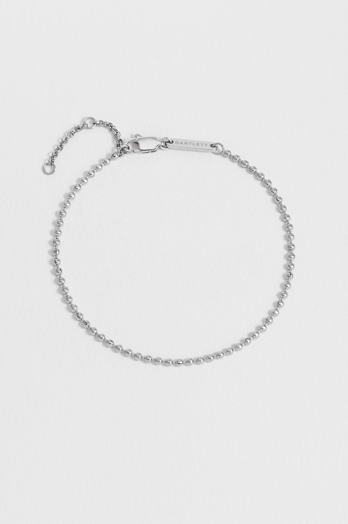 Men's Stainless Steel Ball Chain Bracelet - Adjustable & Durable for Everyday Wear - Perfect for Casual, Work & Outdoor Activities