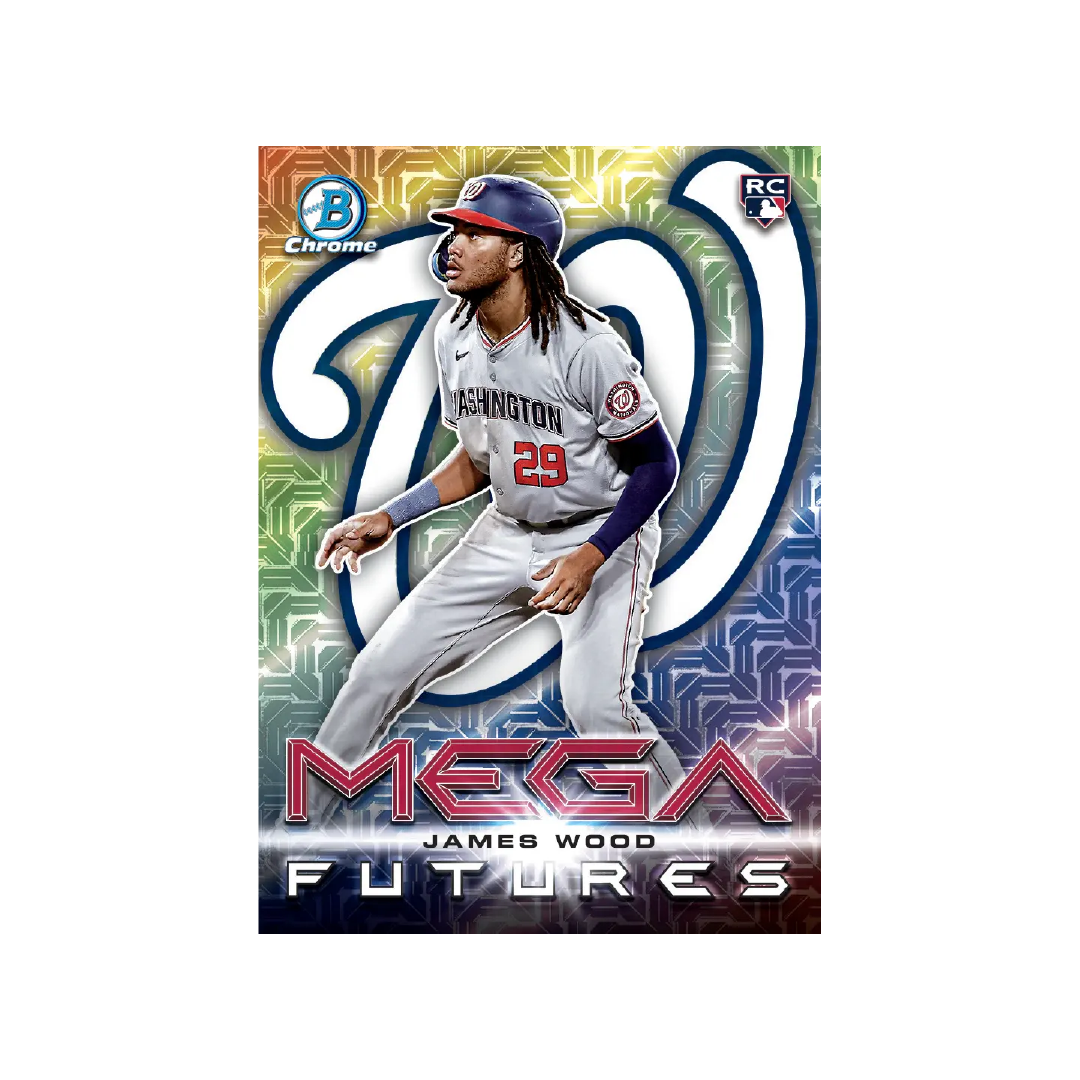 2025 Topps Bowman Baseball Mega Box - Premium Baseball Trading Cards for Collectors & Fans - Perfect for Gifts, Trading, and Display