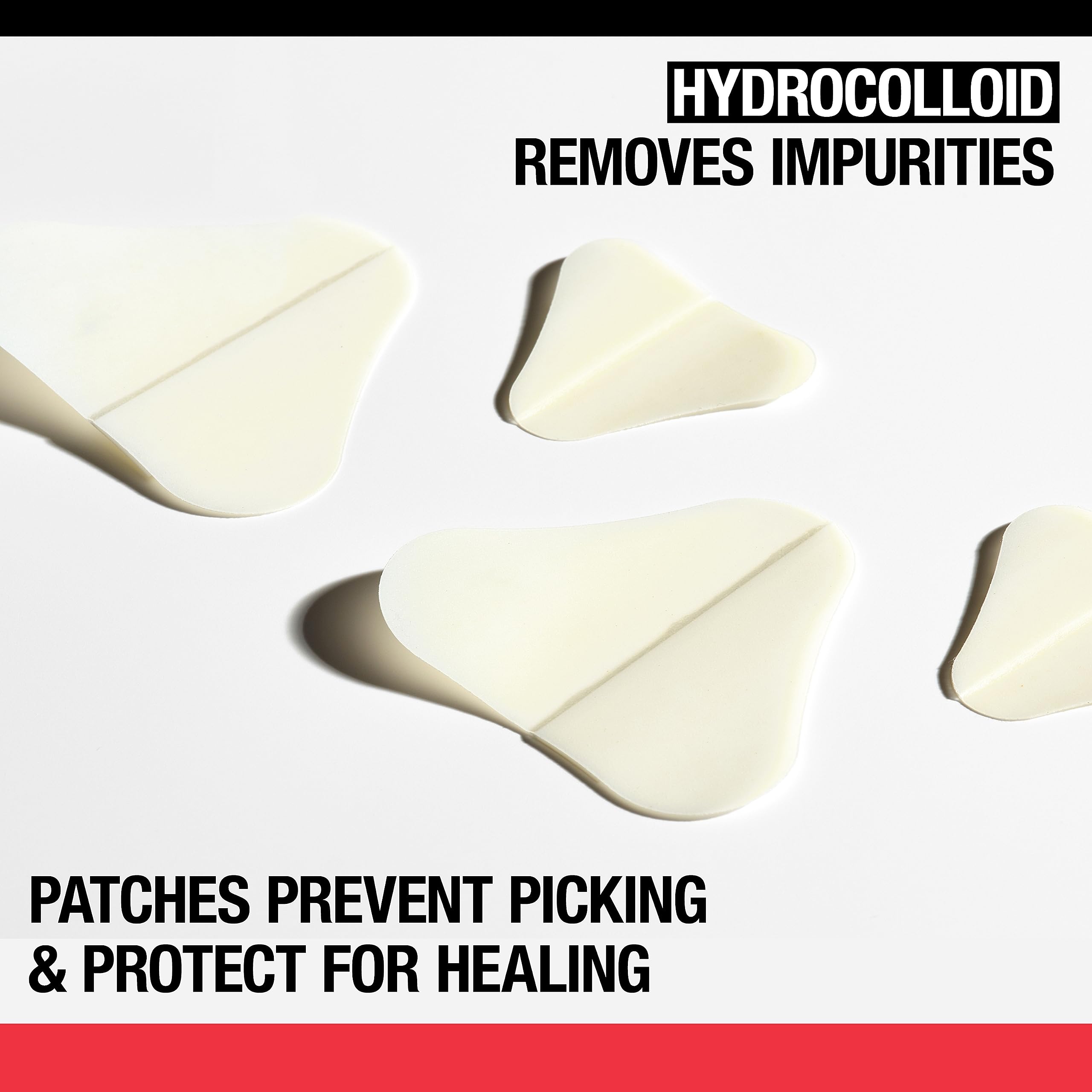 Neutrogena Stubborn Acne Pimple Patches - Hydrocolloid Acne Treatment for Face with Ultra-Thin Design - 2 Sizes (10 Patches) | Fast Healing for Pimples & Blemishes | Perfect for Overnight Use & On-the-Go Skincare