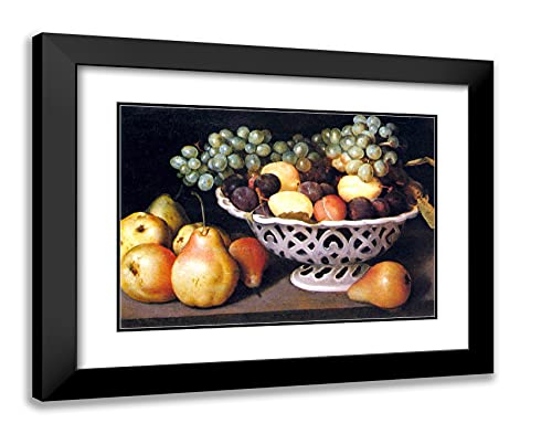 Black Modern Wood Frame with Double Matting