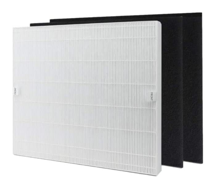 Nispira Air108 True HEPA with Activated Carbon Filter Replacement for Oreck AirInstinct Air Purifier Models 75,100,108,109,150,200 | Eliminates Smoke, Pet Odors & Allergens | 1-Pack | Perfect for Homes with Pets, Smokers or Allergy Sufferers