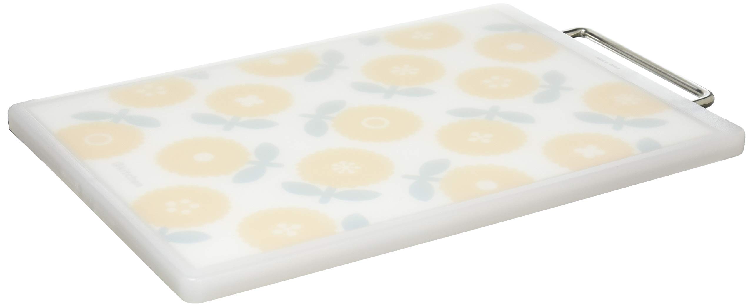 Premium Square Cutting Board with Floral Design - Non-Slip Kitchen Chopping Board for Fruits, Vegetables & Meat - Perfect for Home Cooking, Meal Prep & Gift Giving
