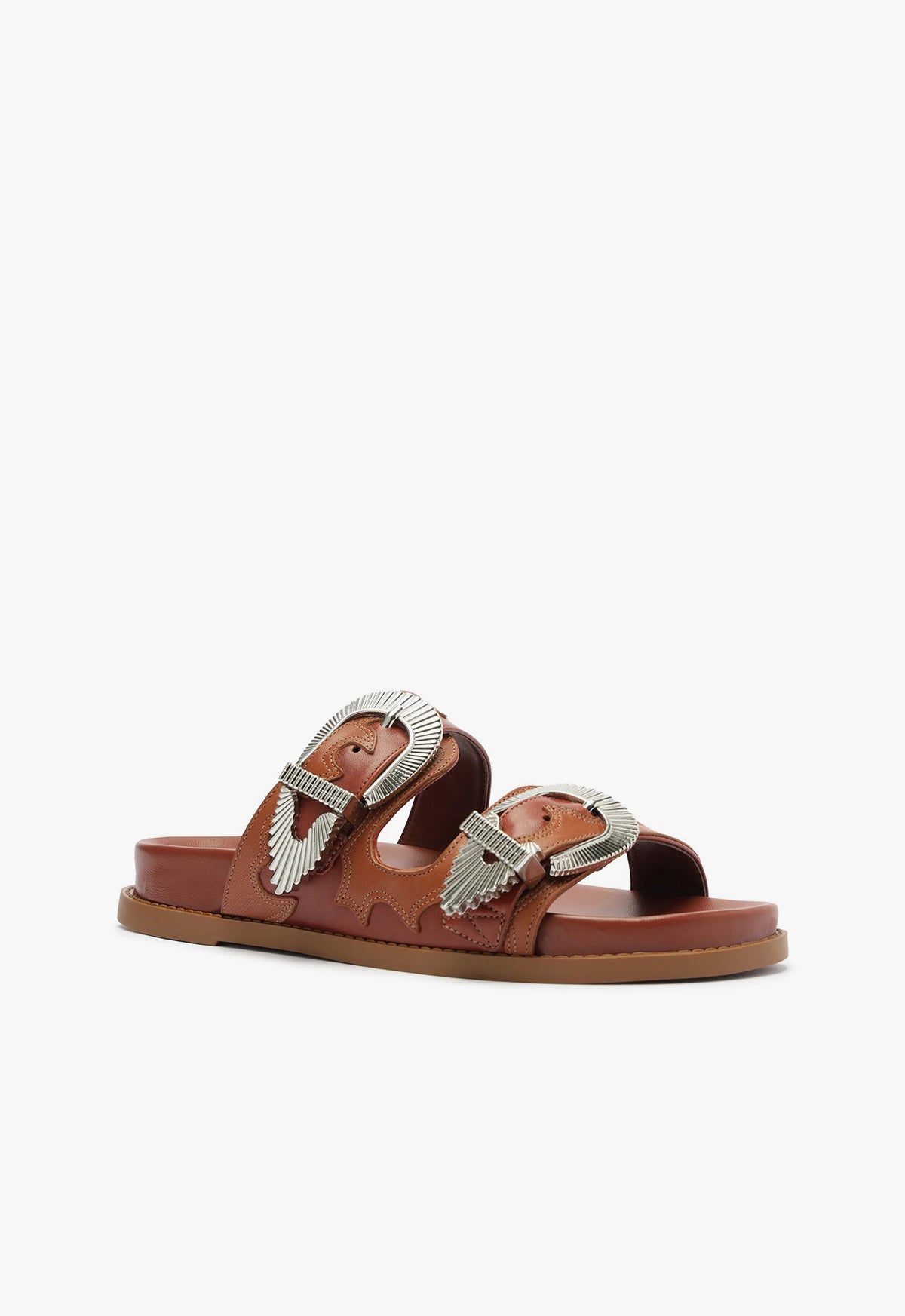 Harper Sporty Leather Sandal - Women's Comfortable Casual Strappy Sandals for Summer | Perfect for Beach, Vacation & Everyday Wear