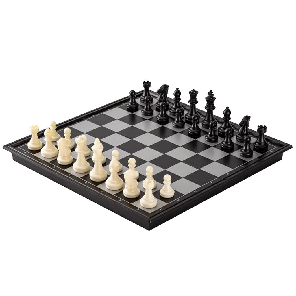 Magnetic Travel Chess Set - Foldable & Portable Chess Board with Pieces for Adults & Kids | Perfect for Beginners, Education, Study & Family Game Night | Indoor, Outdoor, Travel & Camping Use