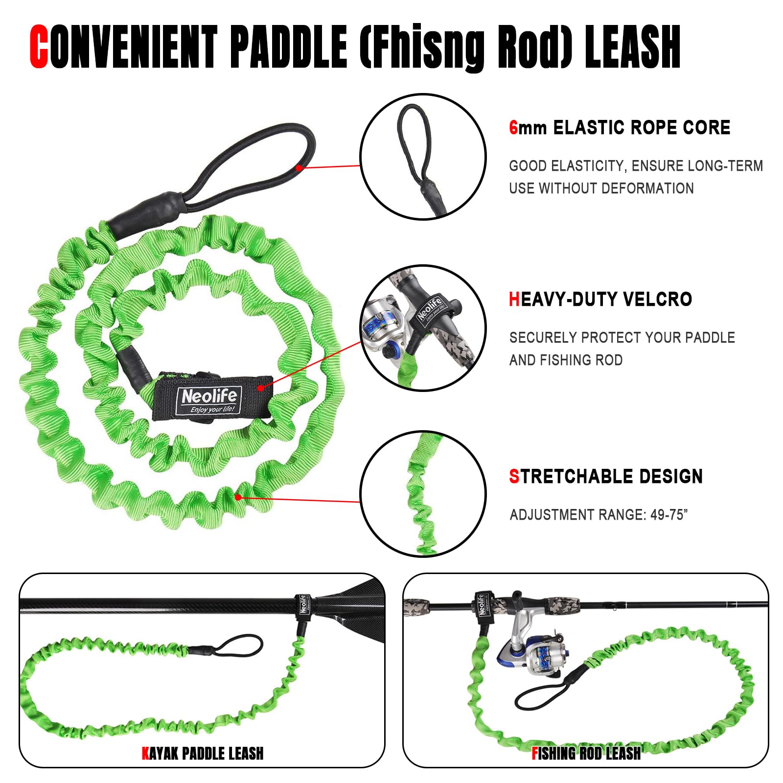 **Premium Aluminum Angler Kayak Paddles with Floating Plastic Blades & Adjustable Paddle Leash - 3-Piece Fishing Kayak Oars (230-250cm/90-98 inch) for Lakes, Rivers & Coastal Fishing Adventures**