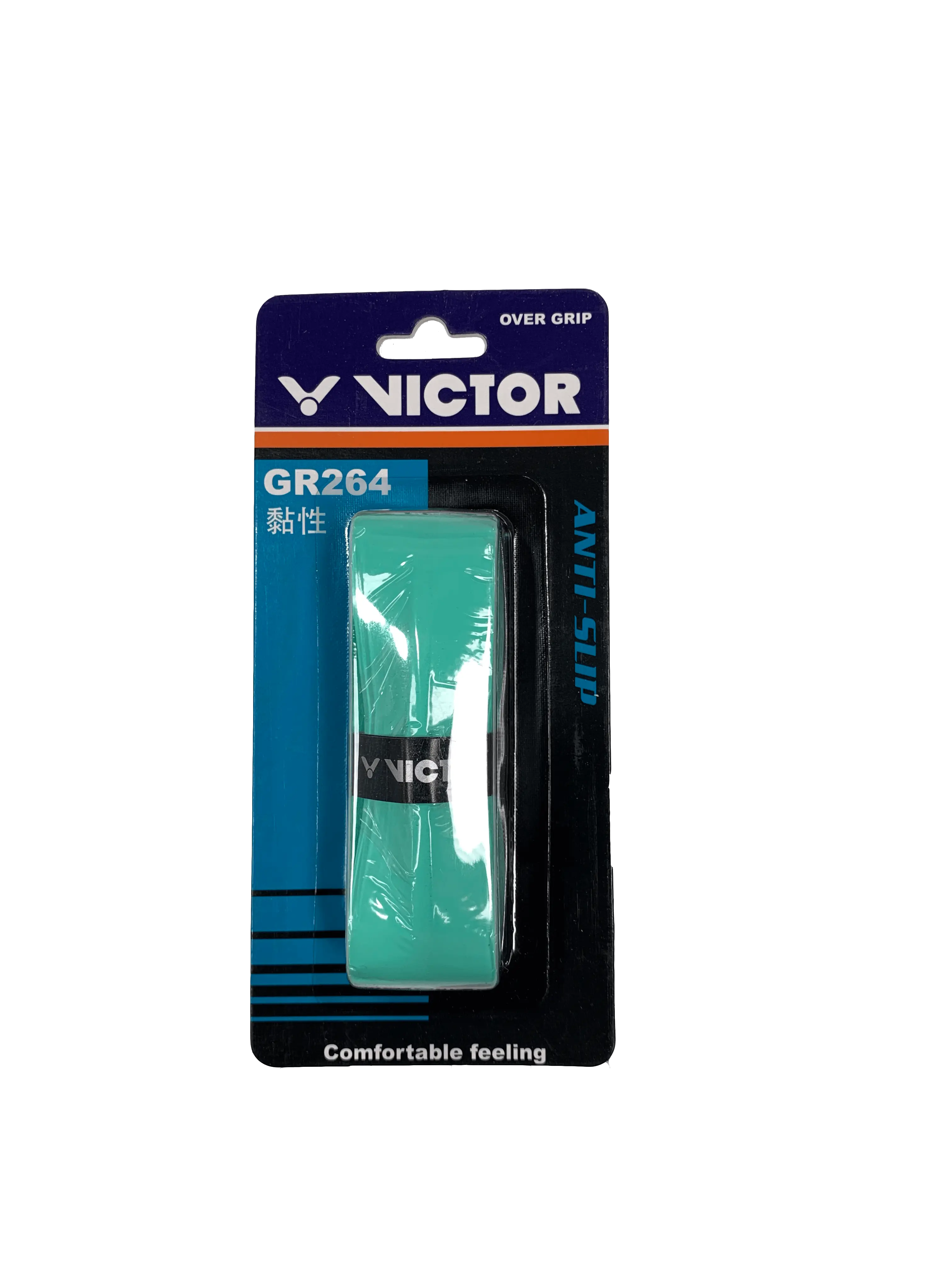 Victor GR264A Anti-Slip Overgrip (1 Pack) - Premium Tennis & Badminton Grip Tape for Enhanced Control & Comfort - Perfect for Sports, Fitness & Outdoor Activities