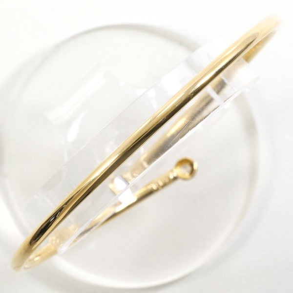 18K Yellow Gold Diamond Bangle Bracelet for Women - Elegant Stackable Jewelry for Weddings, Anniversaries & Special Occasions