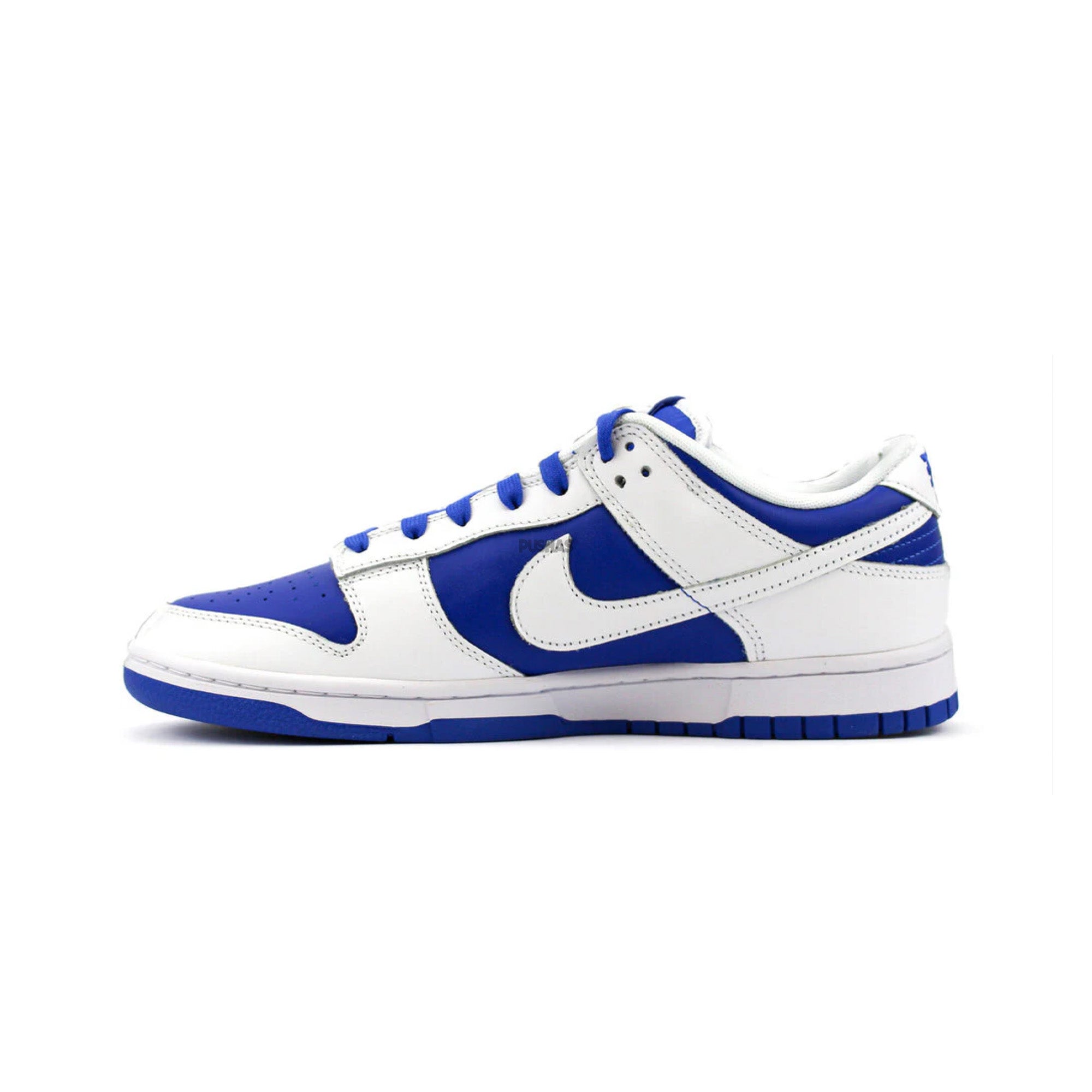 Nike Dunk Low 'Racer Blue White' Men's Sneakers (2022) - Stylish Casual Shoes for Streetwear & Everyday Wear