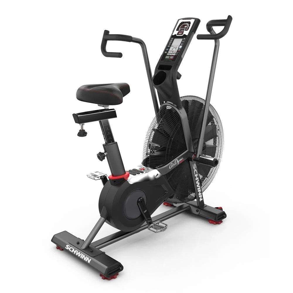 Airdyne AD Pro Exercise Bike - High-Performance Air Resistance Indoor Cycling Bike for Home Gym & Cardio Workouts - Perfect for HIIT, Endurance Training & Full-Body Fitness