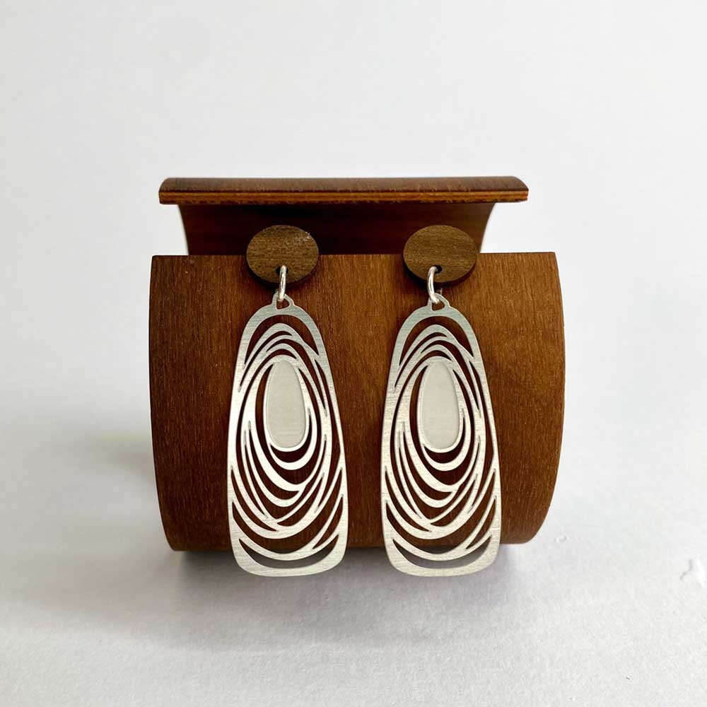 Go Do Good Stud Earrings - Minimalist Sterling Silver Studs for Women - Perfect for Everyday Wear & Gifting