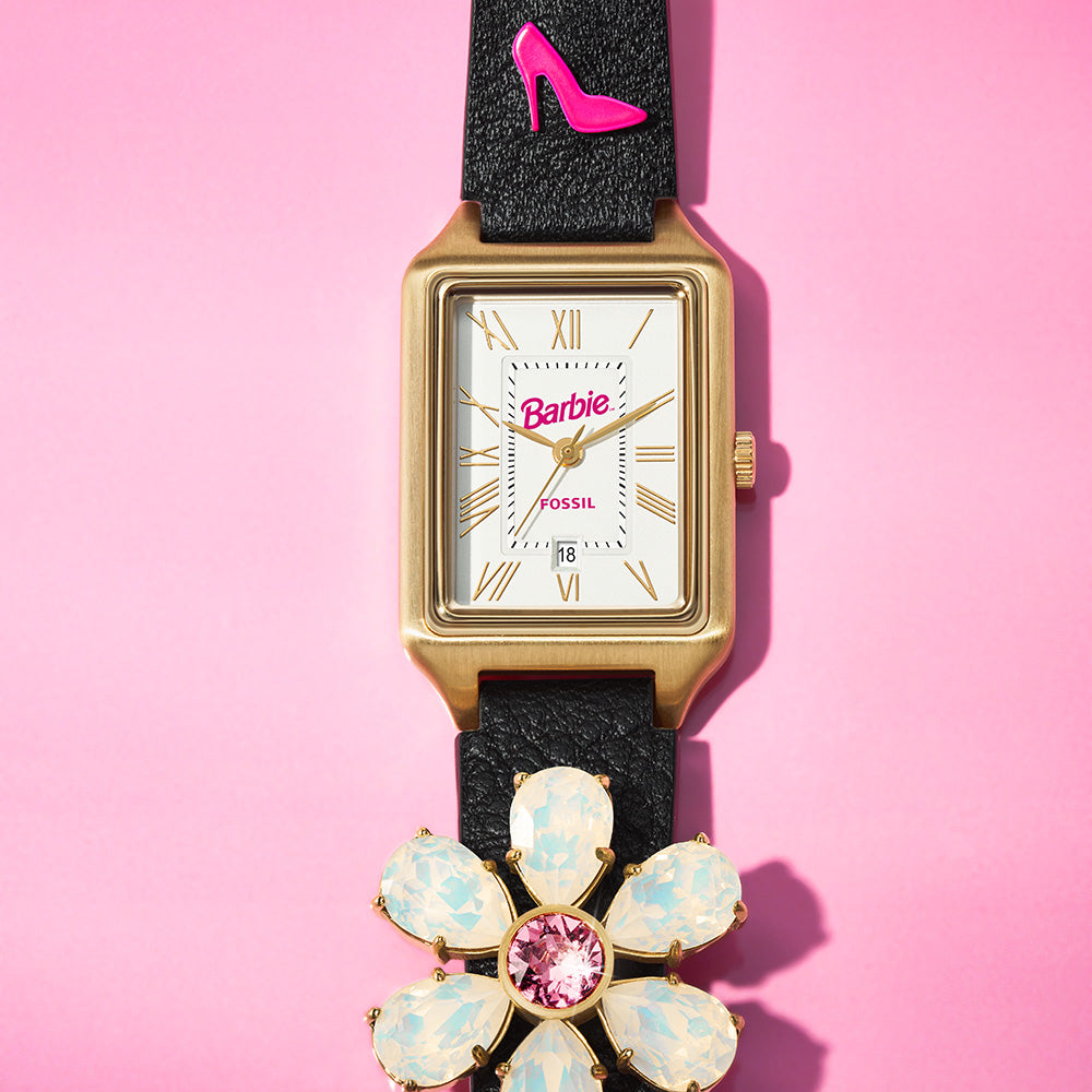 Fossil Barbie Limited Edition LE1174 Raquel Double Wrap Bracelet with Charms - Perfect for Collectors, Fashion Lovers & Gift Giving