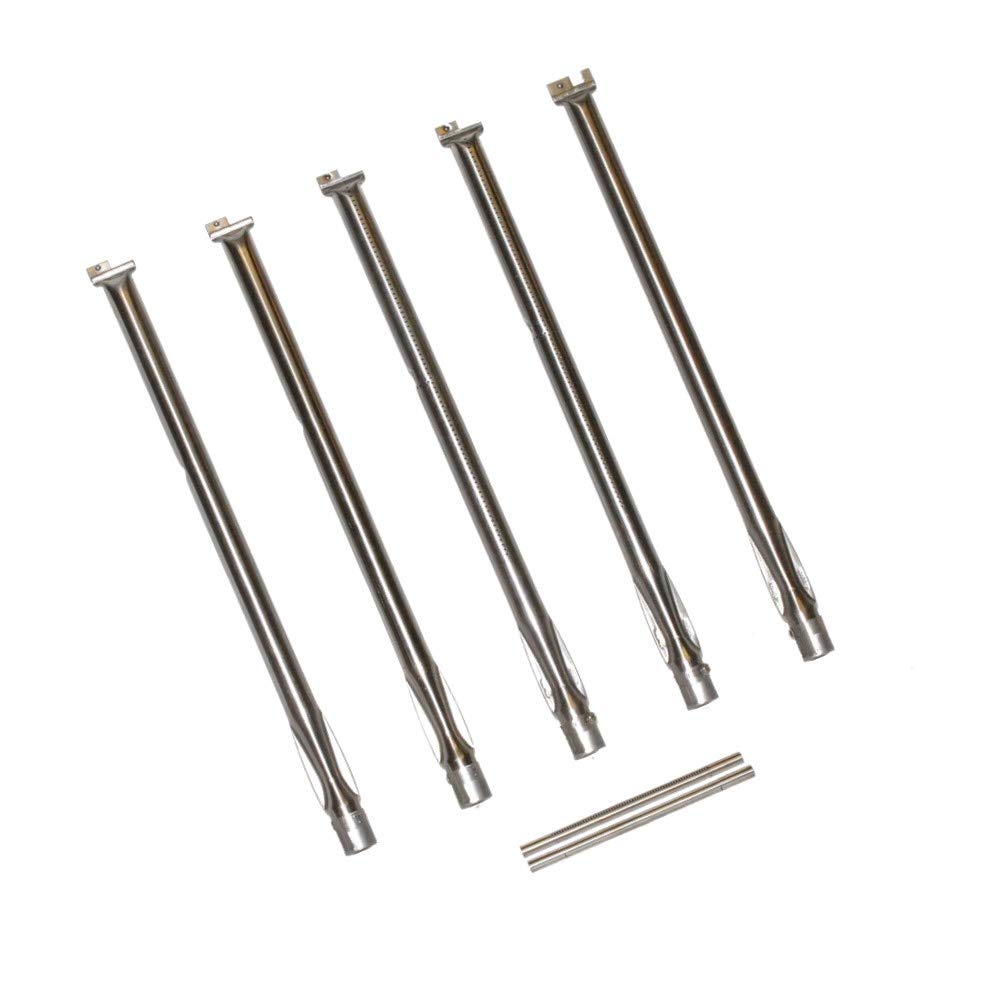 Weber #85661 7-Piece Burner Tube Replacement Set for 4-Burner Summit Grills - Perfect for BBQ Grill Repair & Maintenance (Fits Models S-420, S-450, S-460, S-470)
