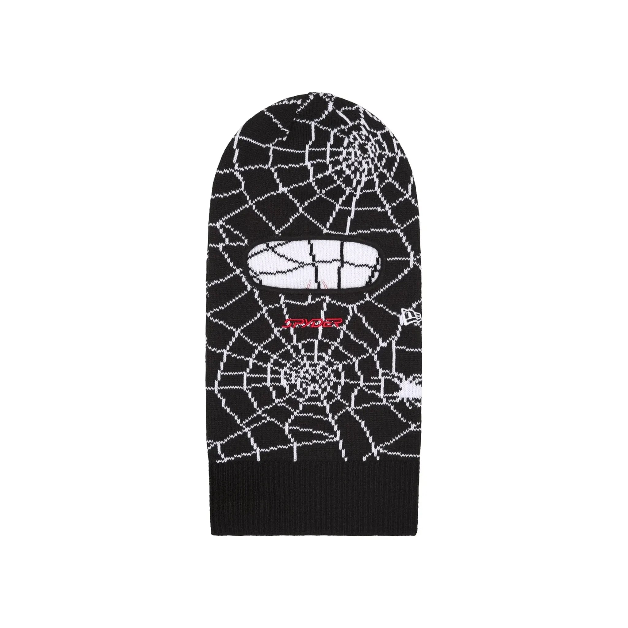 Supreme Spyder New Era Balaclava Black - Winter Ski Mask for Cold Weather, Snowboarding, Motorcycling & Outdoor Activities