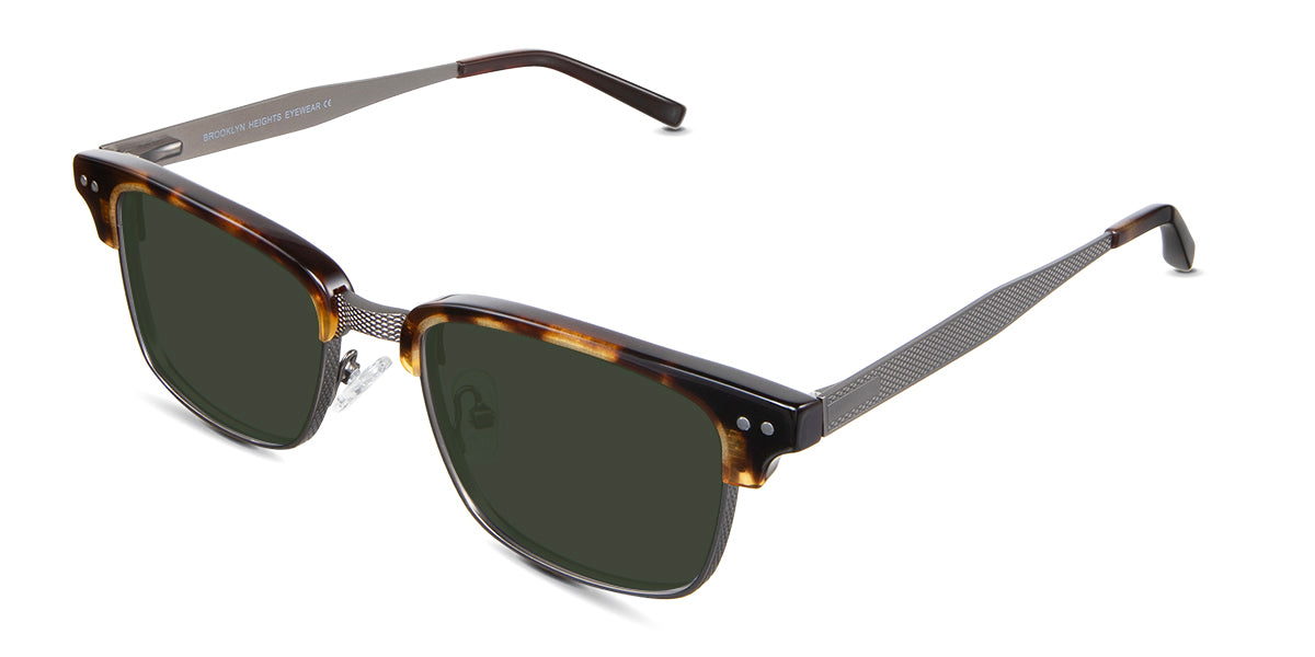 Stylish Brad Men's Prescription Sunglasses - UV Protection Polarized Lenses for Driving, Fishing & Outdoor Activities