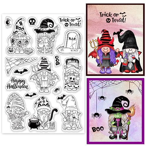 Halloween Gnome Clear Stamp