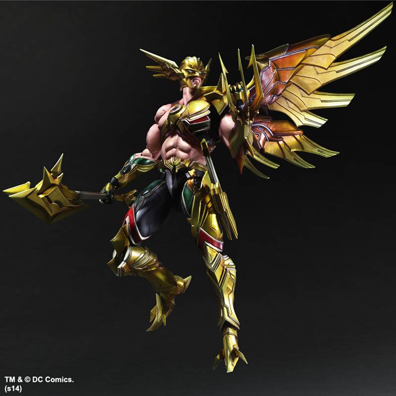 DC Universe Hawkman DC Variants Play Arts Kai Action Figure - Collectible Superhero Toy for Display & Play - Perfect for Fans, Collectors & Gift Giving