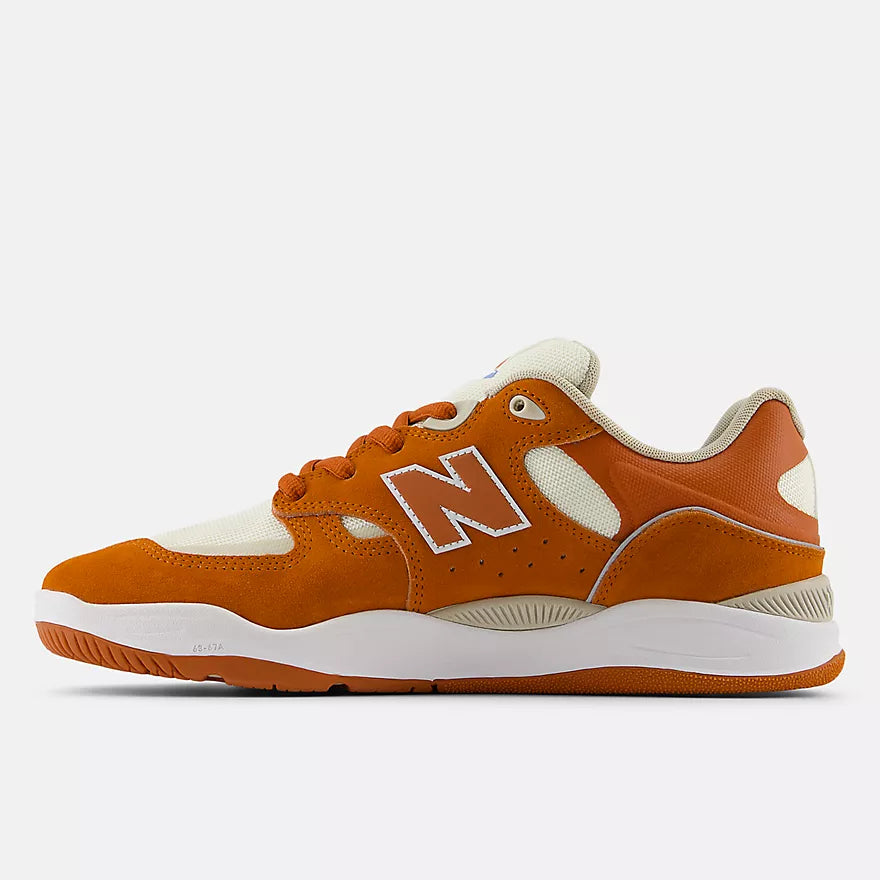 New Balance Numeric Tiago Lemos 1010 NM1010RD Skate Shoes - Rust/Cream Colorway - Durable Skateboard Sneakers for Street & Park Skating