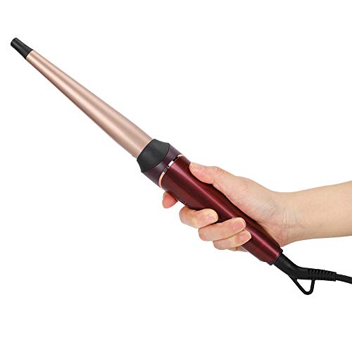 Professional Curling Wand with 10 Heat Settings (120~210°C) - Automatic Hair Curler for Long Hair, Perfect for Daily Styling & Women's Hair Care | Salon-Quality Results at Home, Great for Parties & Special Occasions