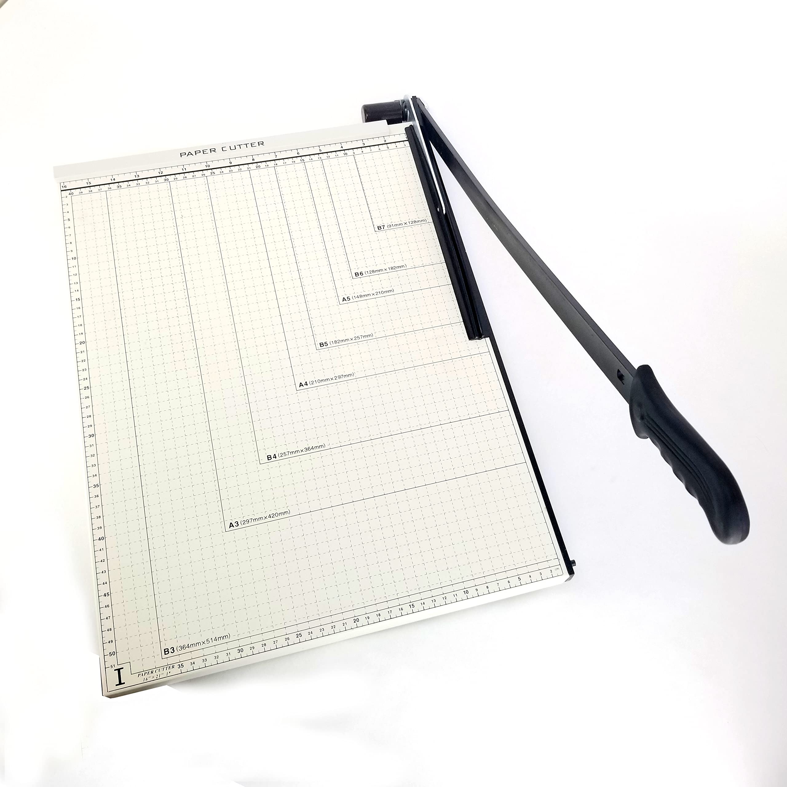 Heavy Duty A4 Guillotine Paper Cutter with Metal Base - 12