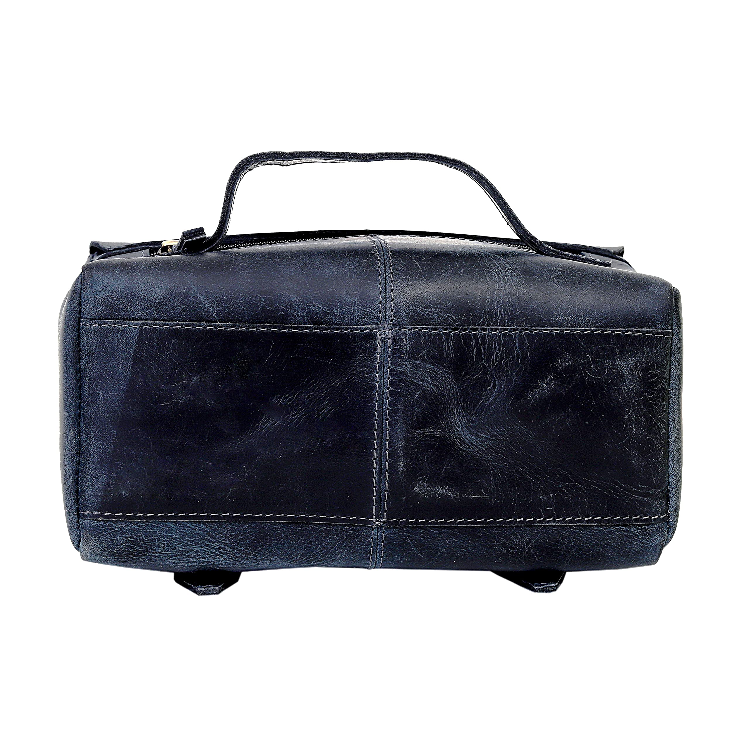 Premium Travel Toiletry Bag for Women - Leakproof Cosmetic Organizer with Hanging Hook, Dark Blue - Perfect for Airplane Carry-On, Gym, Business Trips & Vacation Essentials
