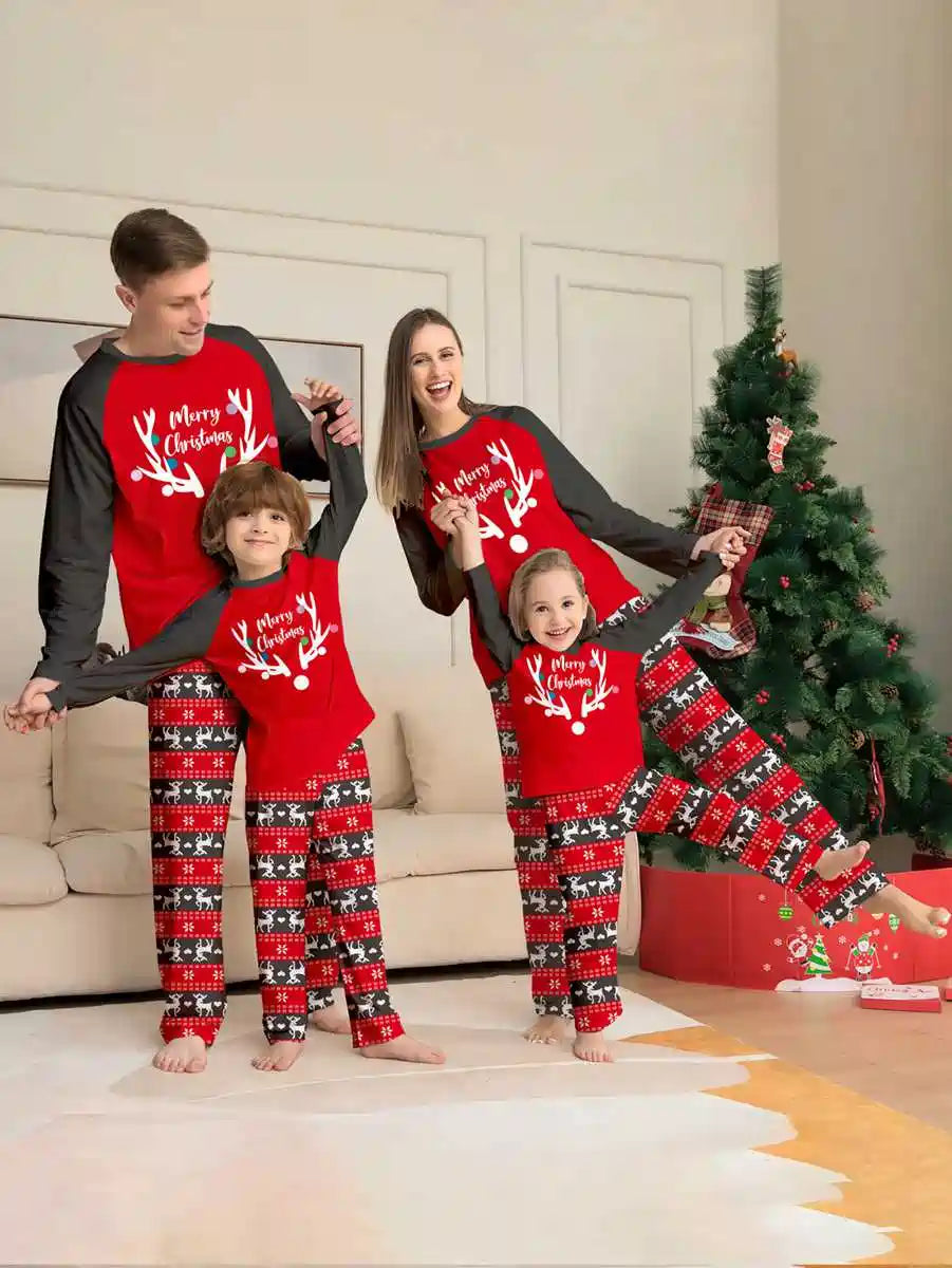 Christmas Matching Family Pajamas Set - Cozy Holiday Sleepwear for Women, Men & Kids | Perfect for Christmas Morning & Family Photos