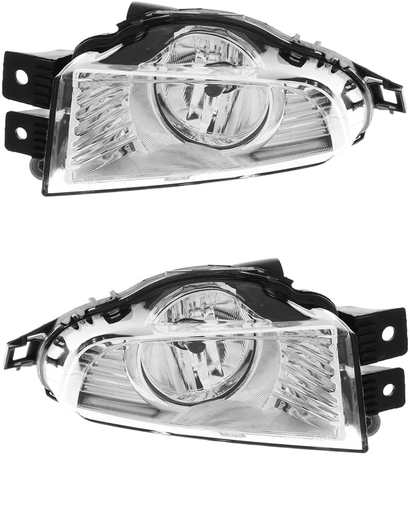 Buick Regal Fog Lights Lamps Set - Compatible with 2011 2012 2013 Models - Driver & Passenger Side Replacement - Enhance Night Driving Safety in Low Visibility Conditions