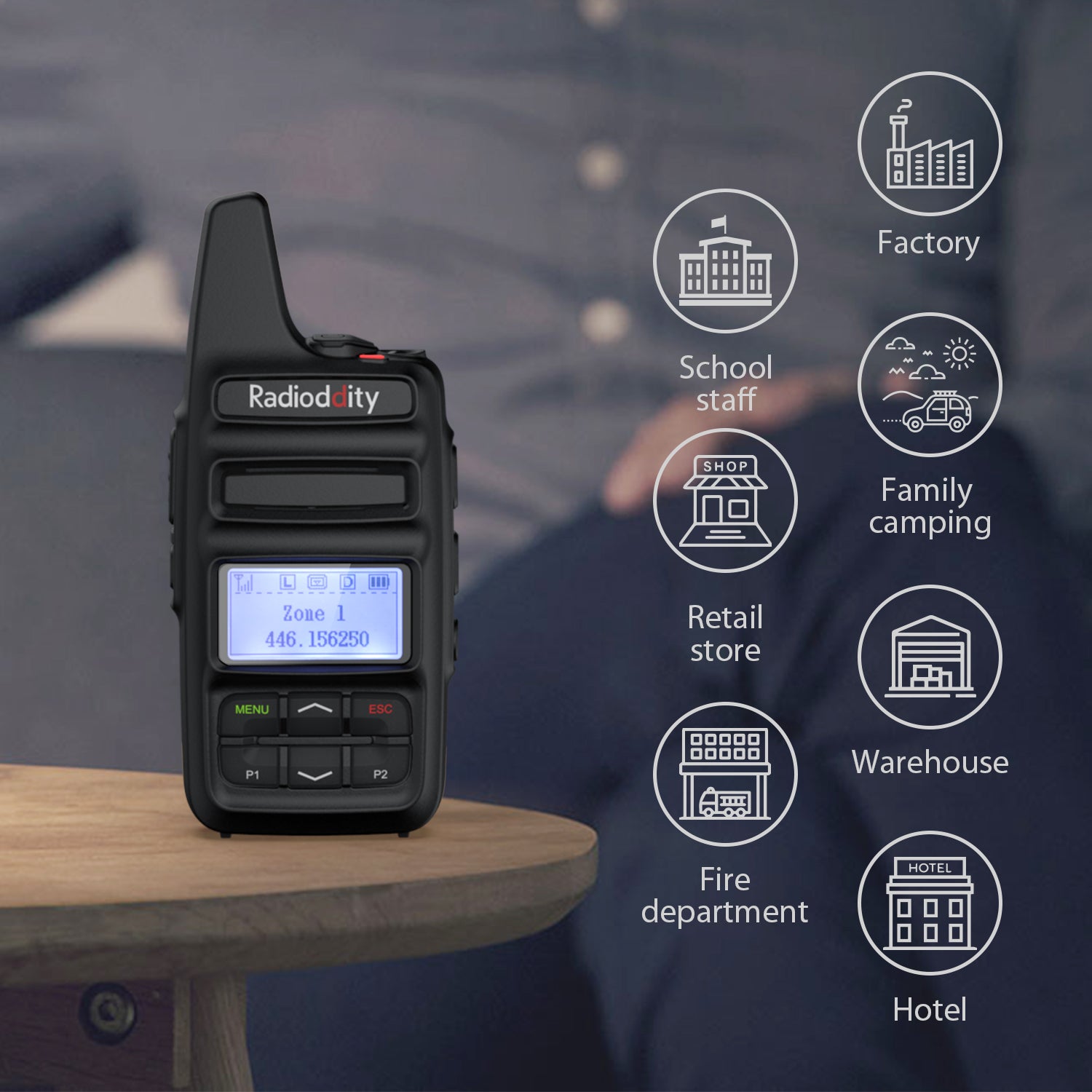 Radioddity GD-73A Dual Band DMR Ham Radio - Open Box - Perfect for Amateur Radio Enthusiasts & Emergency Communication