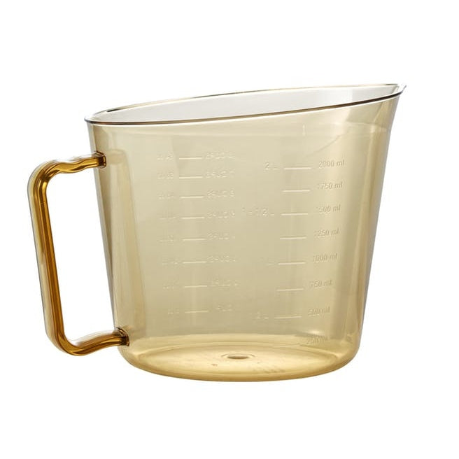 Cambro 200MCH150 High Heat Resistant Measuring Cup, 2 qt (64 oz) Amber - Perfect for Baking, Cooking & Food Prep in Commercial Kitchens & Home Use