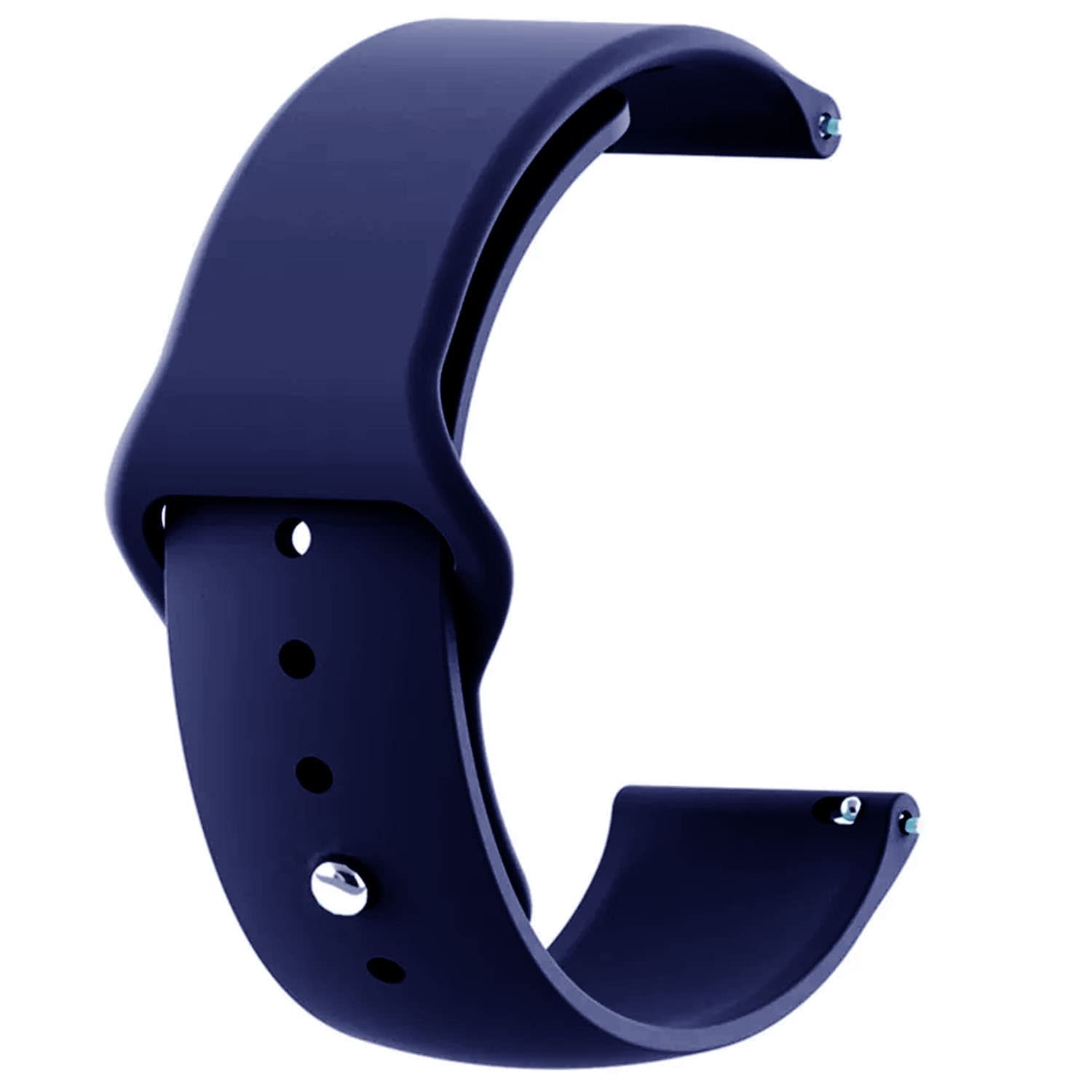 AONES 22mm Soft Silicone Replacement Watch Band - Compatible with Maxima Max Pro Prime Smart Watch - Durable, Comfortable Strap for Workouts, Running & Everyday Wear
