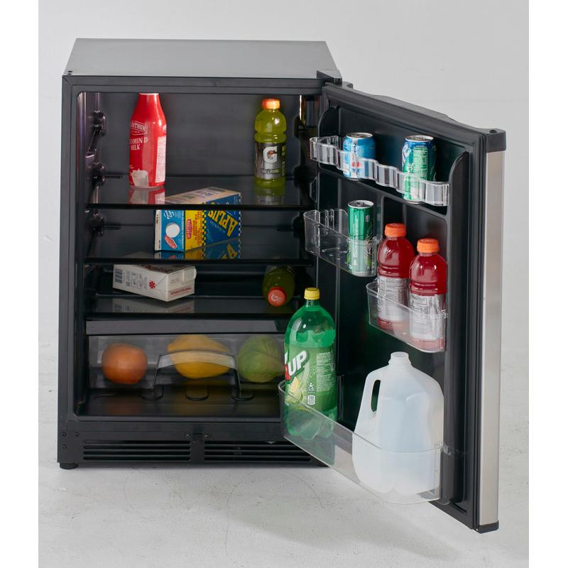 Avanti 5.2 cu.ft. Compact Refrigerator - Freestanding Mini Fridge with Freezer, Energy Efficient, Perfect for Dorm, Office, Bedroom or Apartment - AR52T3SB