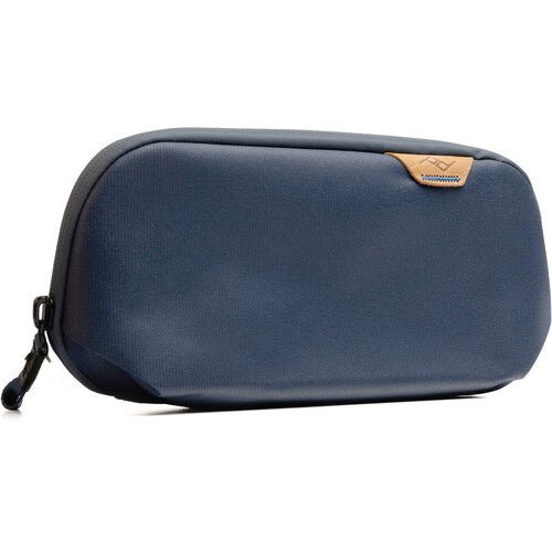 Peak Design Tech Pouch Small Midnight - Compact Tech Organizer for Travel, Work & Everyday Use - Water-Resistant Electronics Accessories Case for Cables, Chargers & Small Gadgets