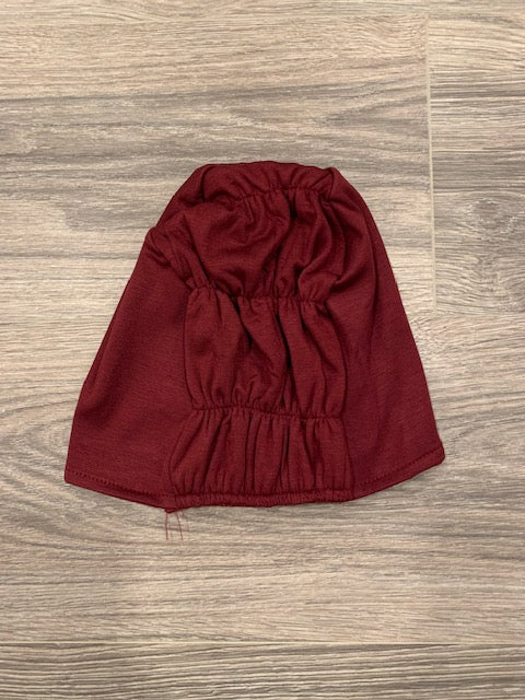 Volumizing Tie Back Cap for Women - Stylish Maroon Hair Accessory for Casual Outfits & Everyday Wear