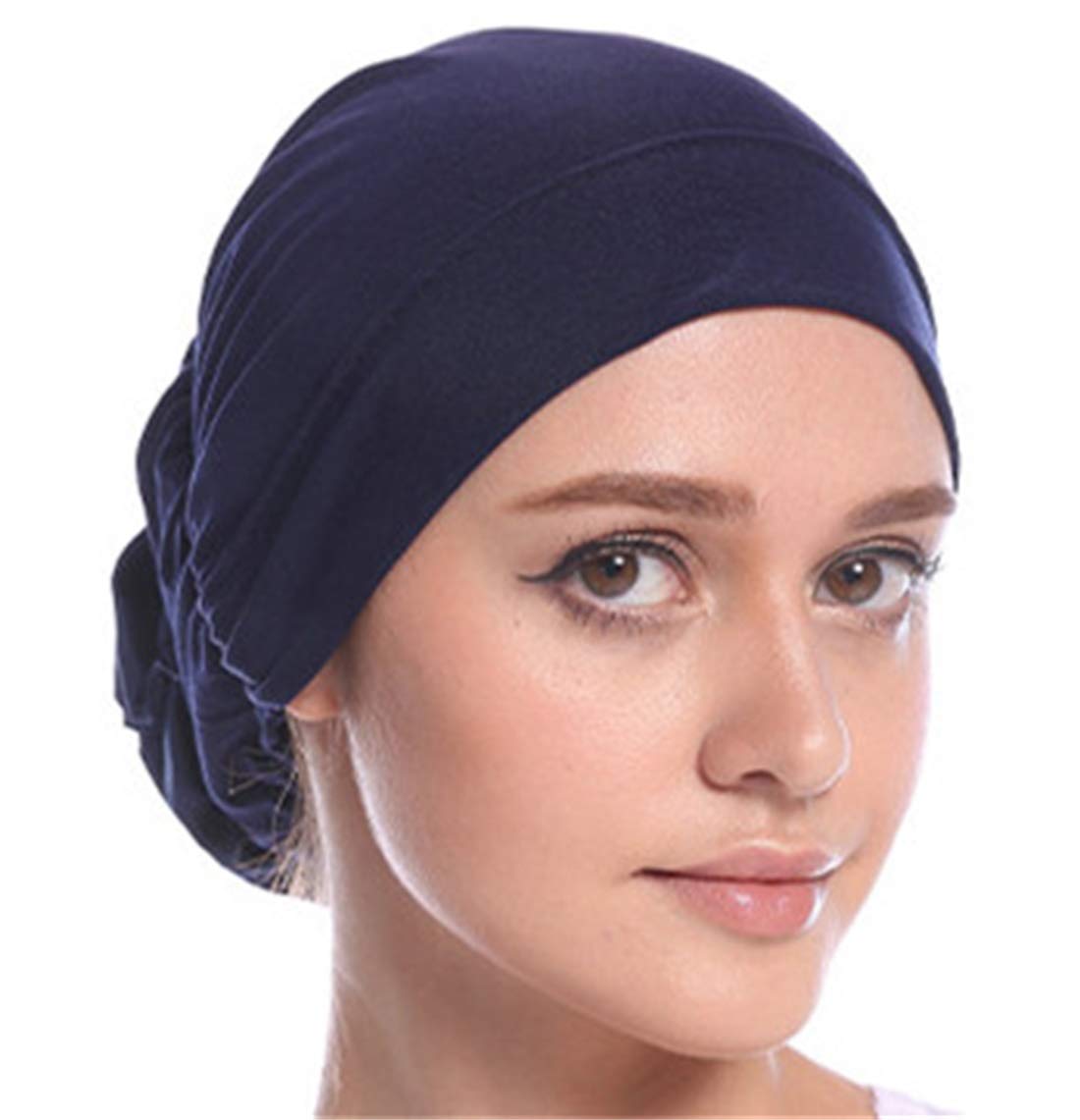 Stylish Muslim Hijab Wrap & Chemo Cancer Head Scarf - Soft Casual Turban for Women - Perfect for Daily Wear, Prayer, and Medical Use