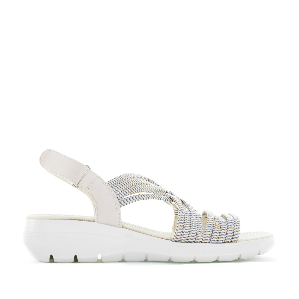 CC Resorts Flyta Beige Women's Comfortable Sandals - Perfect for Beach Vacations, Poolside Lounging & Summer Outfits