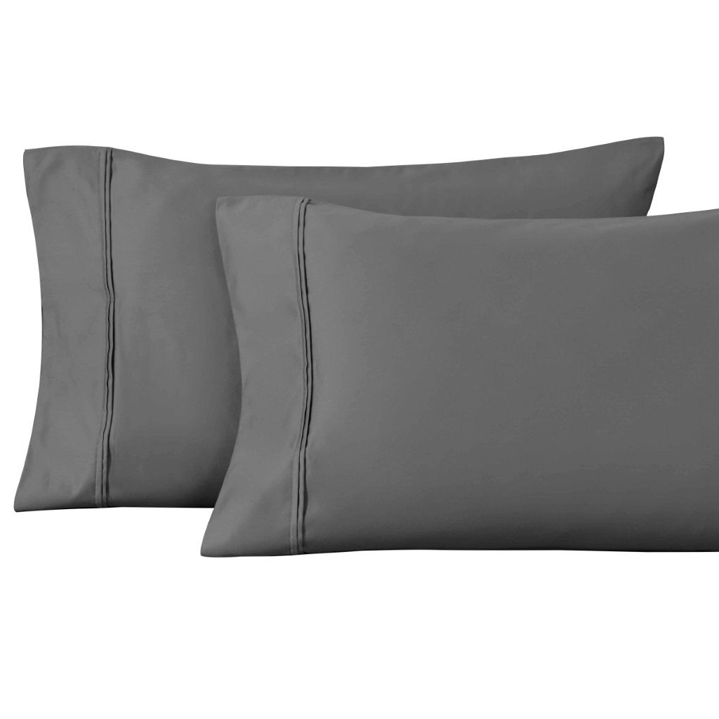 Premium 1200 Thread Count Egyptian Cotton Pillowcase Set - 2 Piece, Ultra Soft & Breathable for a Luxurious Sleep Experience | Perfect for Bedroom, Hotel, and Home Decor