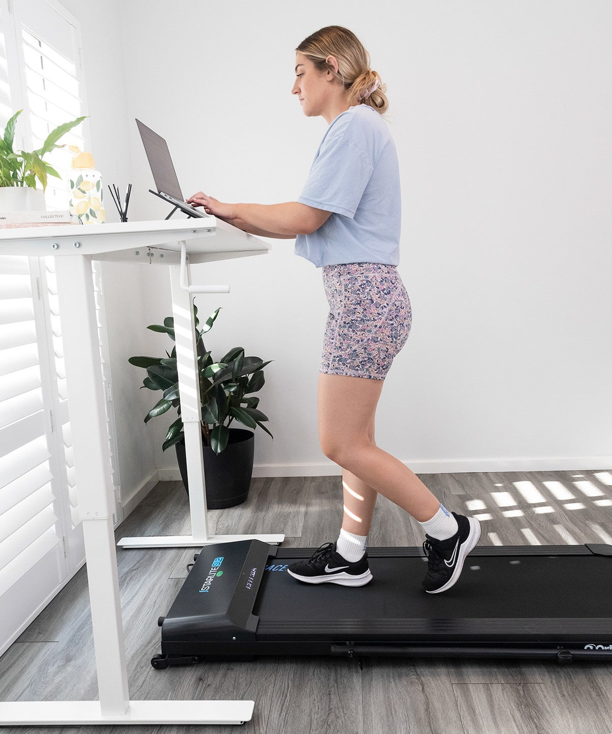 Starlite SL2 Under Desk Treadmill - Compact Walking Pad for Home & Office - Perfect for Work, Exercise & Multitasking