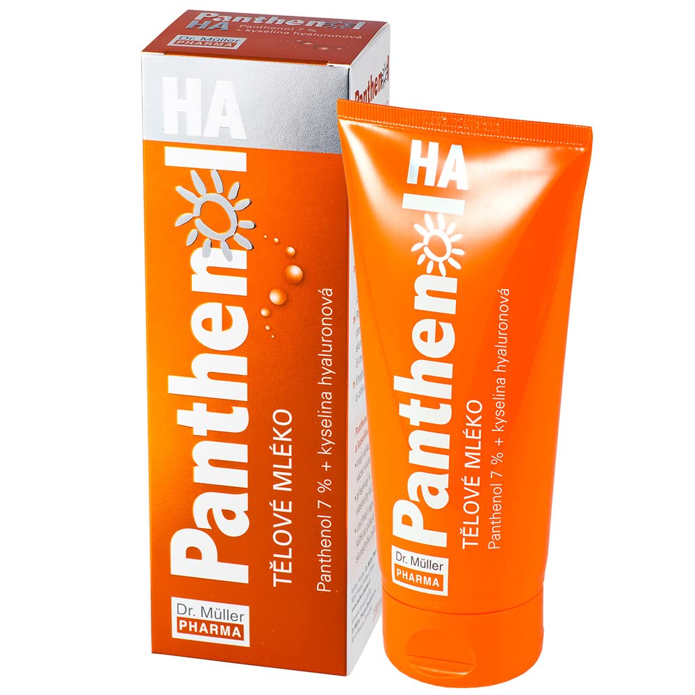 Panthenol & Hyaluronic Acid Body Lotion - 6.76 Fl oz After Sun Care, Post-Laser Treatment & Wind Protection - Soothes Skin from Environmental Stress - Perfect for Beach Days, Outdoor Activities & Dermatological Procedures