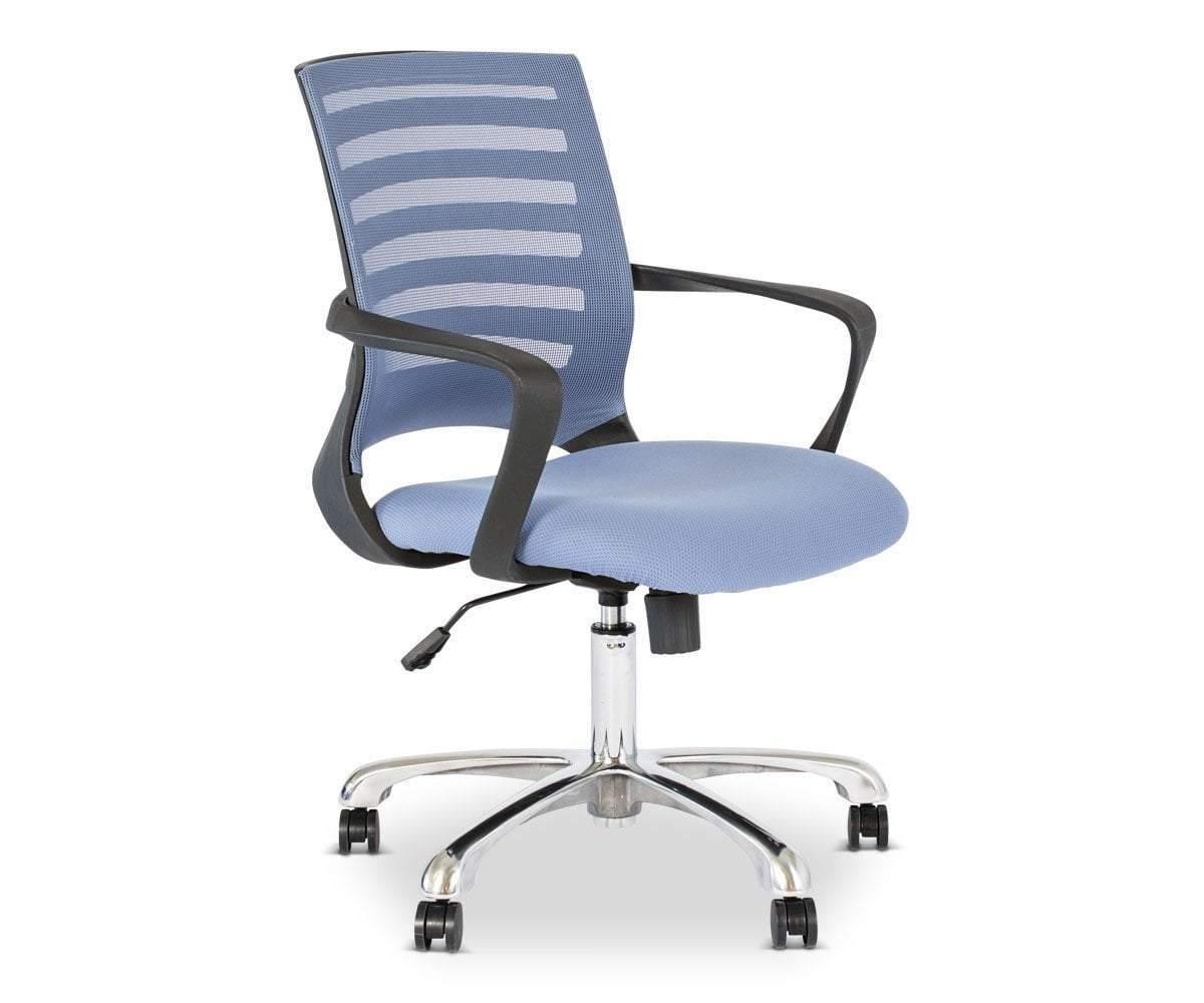 Ergonomic Barrier Desk Chair - Adjustable Office Chair with Lumbar Support for Home & Office Workspace - Perfect for Long Hours Sitting, Gaming, and Remote Work