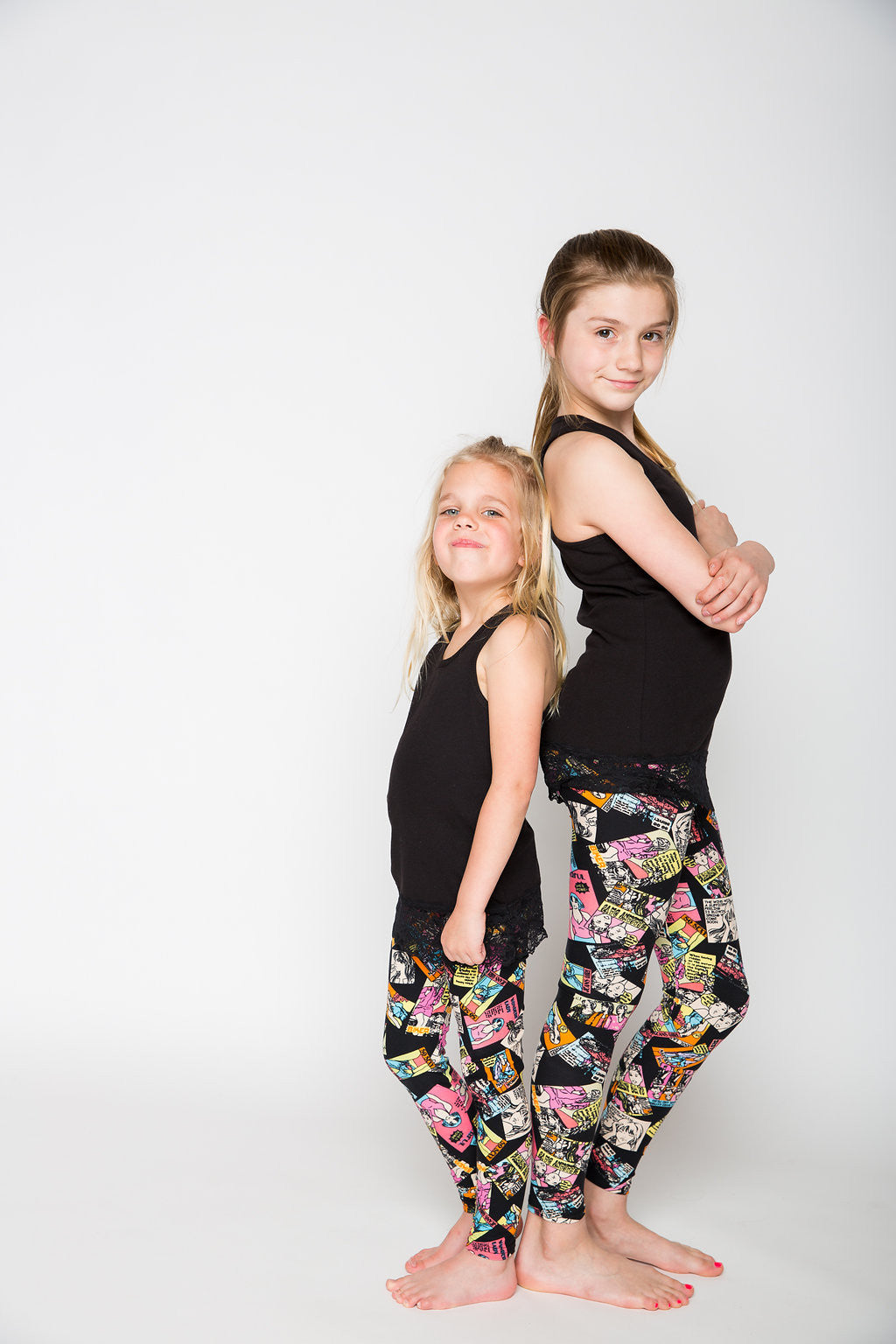 Comic Chic Kids Shorts & Matching Top Set - Trendy Cartoon Print Outfit for Boys & Girls - Perfect for Playdates, School, and Casual Wear