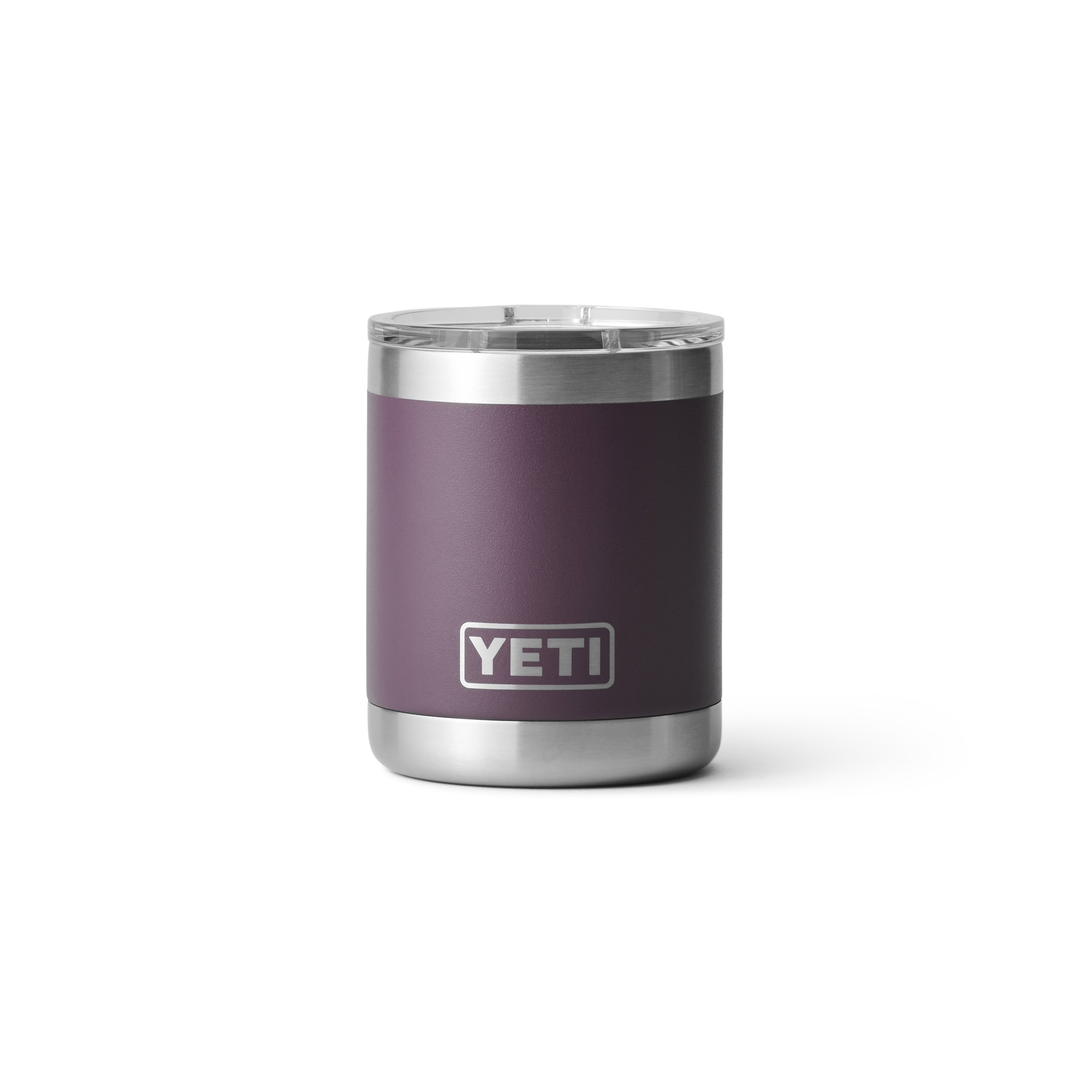 Yeti Rambler 10 oz Lowball Tumbler with Lid - Nordic Purple - Insulated Stainless Steel Cup for Coffee, Tea, and Cocktails - Perfect for Home, Office, and Outdoor Use