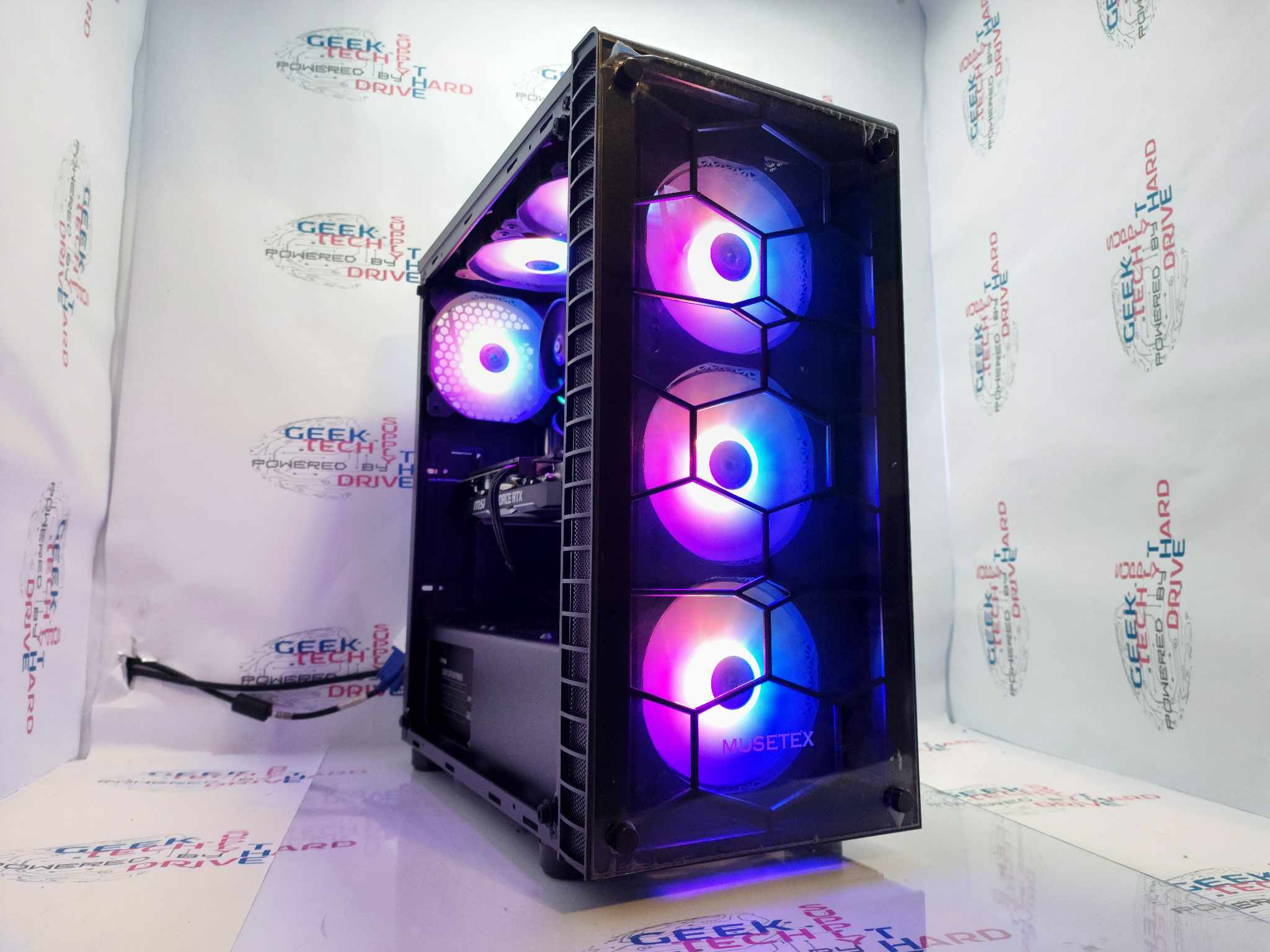 Custom Gaming PC Desktop Computer - AMD Ryzen 3, 2TB SSD, 32GB RAM, NVIDIA RTX 2060, WiFi - Ultimate Gaming & Streaming Setup for Esports & Content Creation
