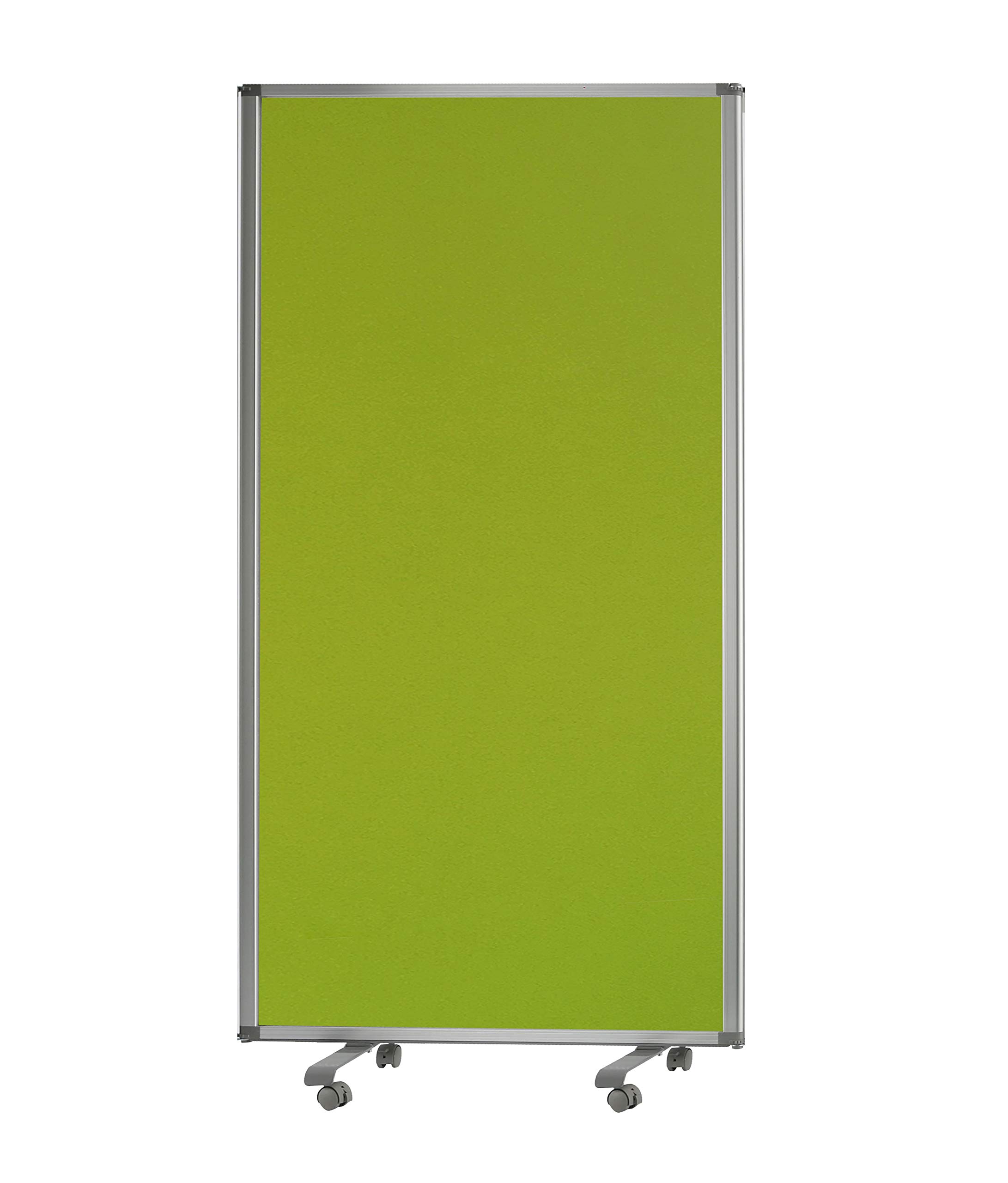 Screen Gems Room Divider Panel - 71 x 106 Inches, Green Privacy Partition for Home & Office - Perfect for Living Rooms, Bedrooms, and Workspaces
